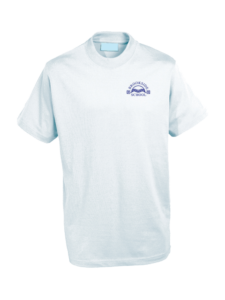 green pe shirt